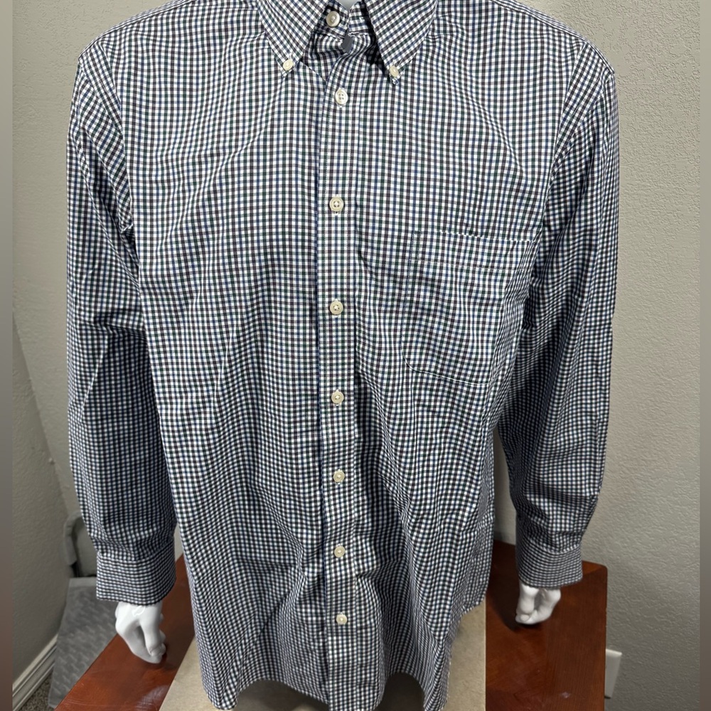 Classic Charles Tyrwhitt Gingham Check Button-Down Dress Shirt